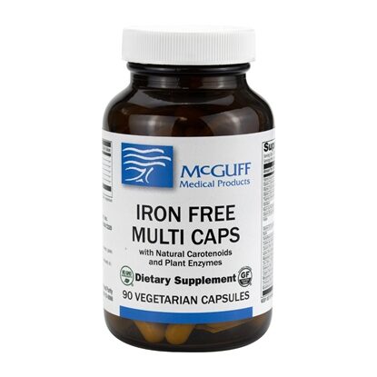 Iron Free Multivitamin Capsules, 90 Count