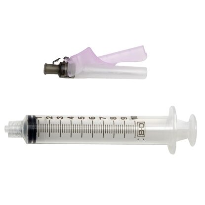 Syringe, 10cc, 22G x 1 1/2", Safety, Sterile, BD SafetyGlide™, 50/Box