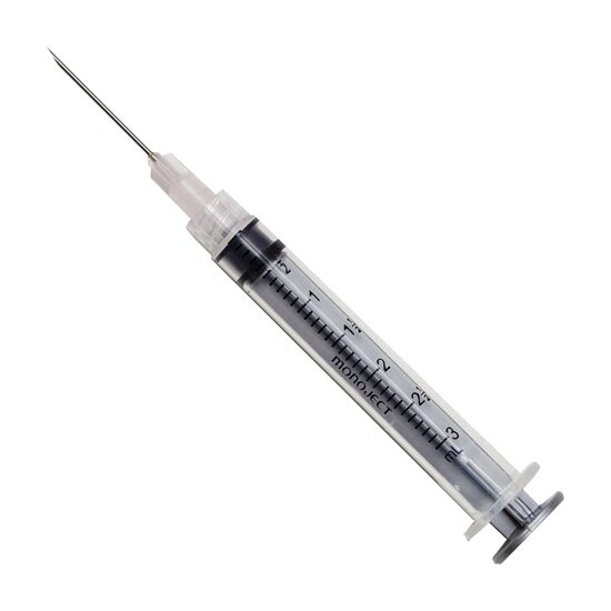 3cc Syringe 20G x 1 Monoject 100Box