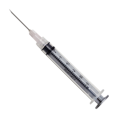 Monoject™ Hypodermic Syringe With Needle 3cc 20G x 1", 100/Box