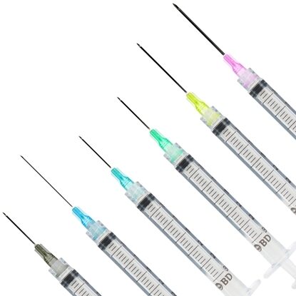 Syringe, Luer Lock, BD Luer-Lok™, BD PrecisionGlide™, 100/Box