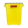 Chemo Collector 9 Gallon Yellow Clear SlideTop Gasketed Each