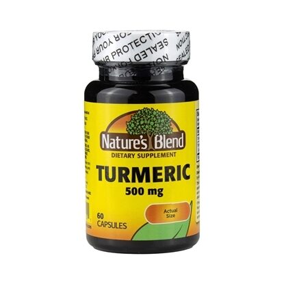 Turmeric, 500mg, Capsules, 60/Bottle