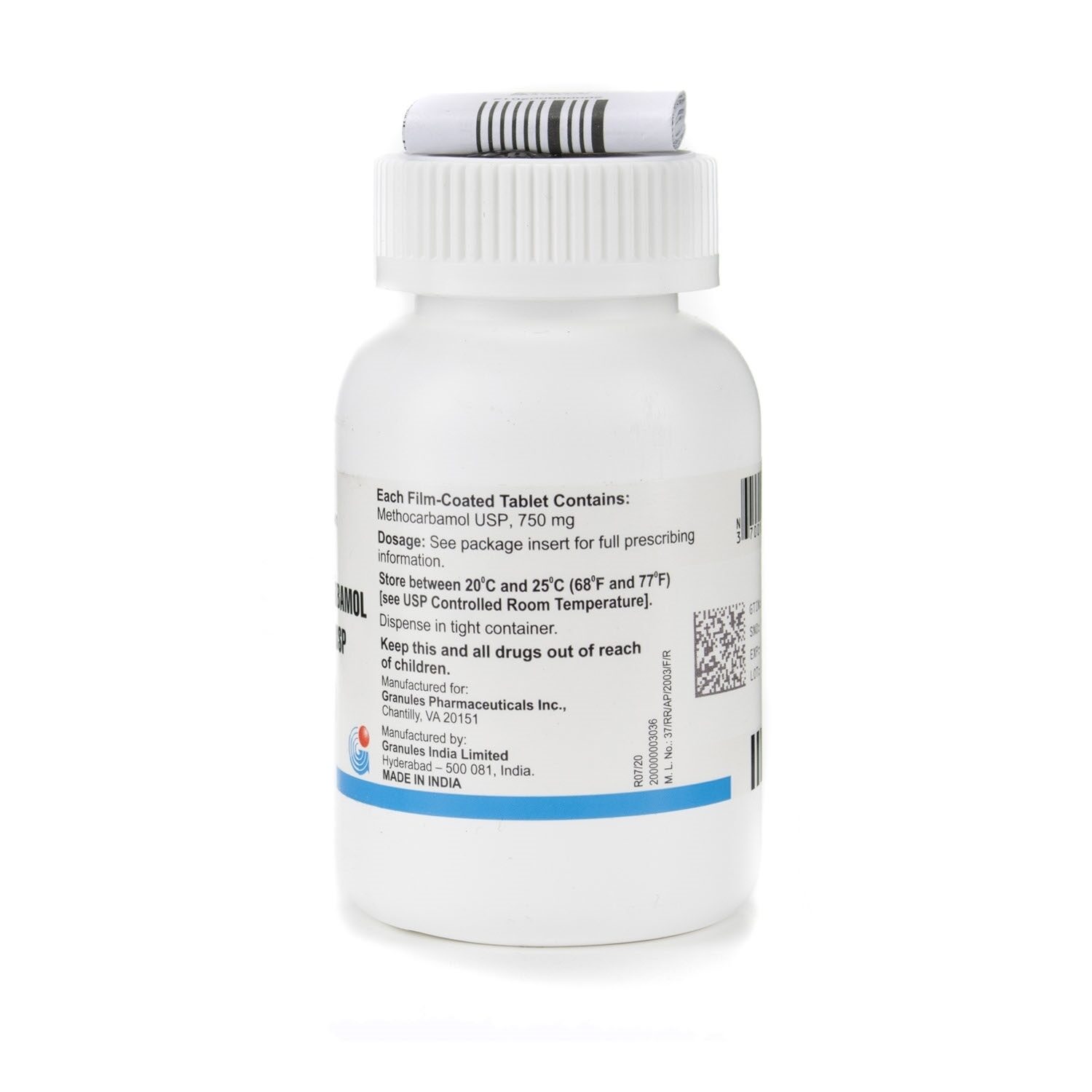methocarbamol 750 mg vs gabapentin