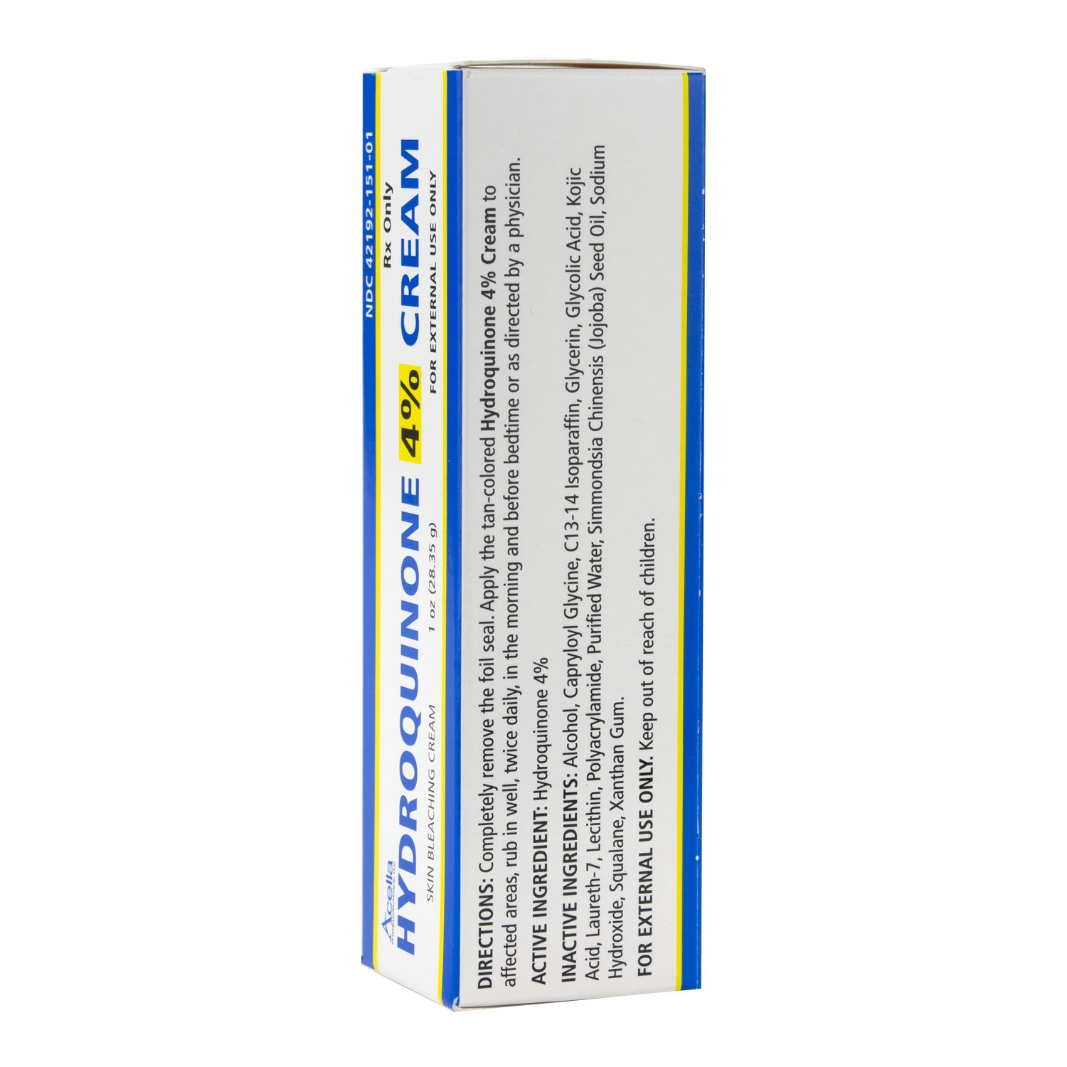 Hydroquinone 4% Cream 1 oz | McGuff