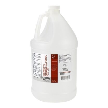 Alcohol, Isopropyl 70% (Rubbing) 1 Gallon