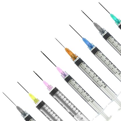 ExelInt® Hypodermic Syringe With Needle, 100/Box