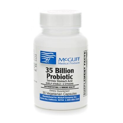 35 Billion Probiotics with 8 Multi-Strain Capsules, 30 Count