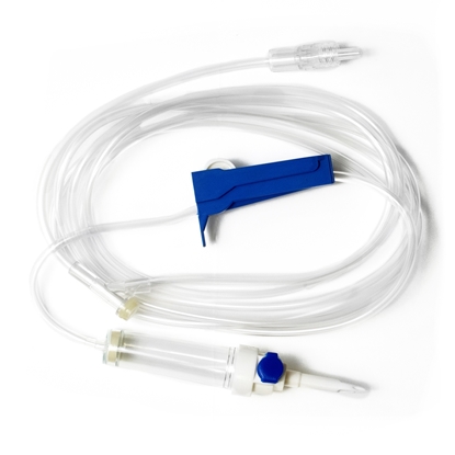 IV Administration Set, 15 Micron Filter, 20 drops/mL, 1 Y-Site, SwiveLuer-Lock, Latex-free, DEHP-free, 92", Universal Spike
