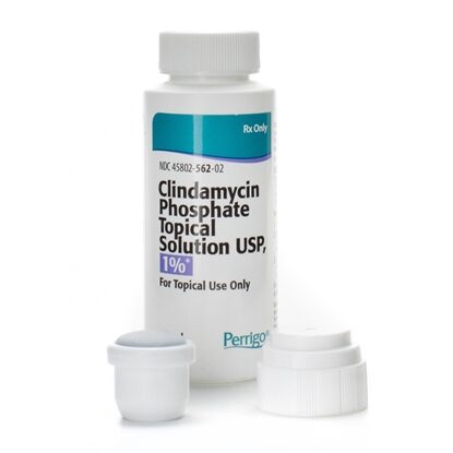 Clindamycin Phosphate 1% Topical Solution 60 mL, Each