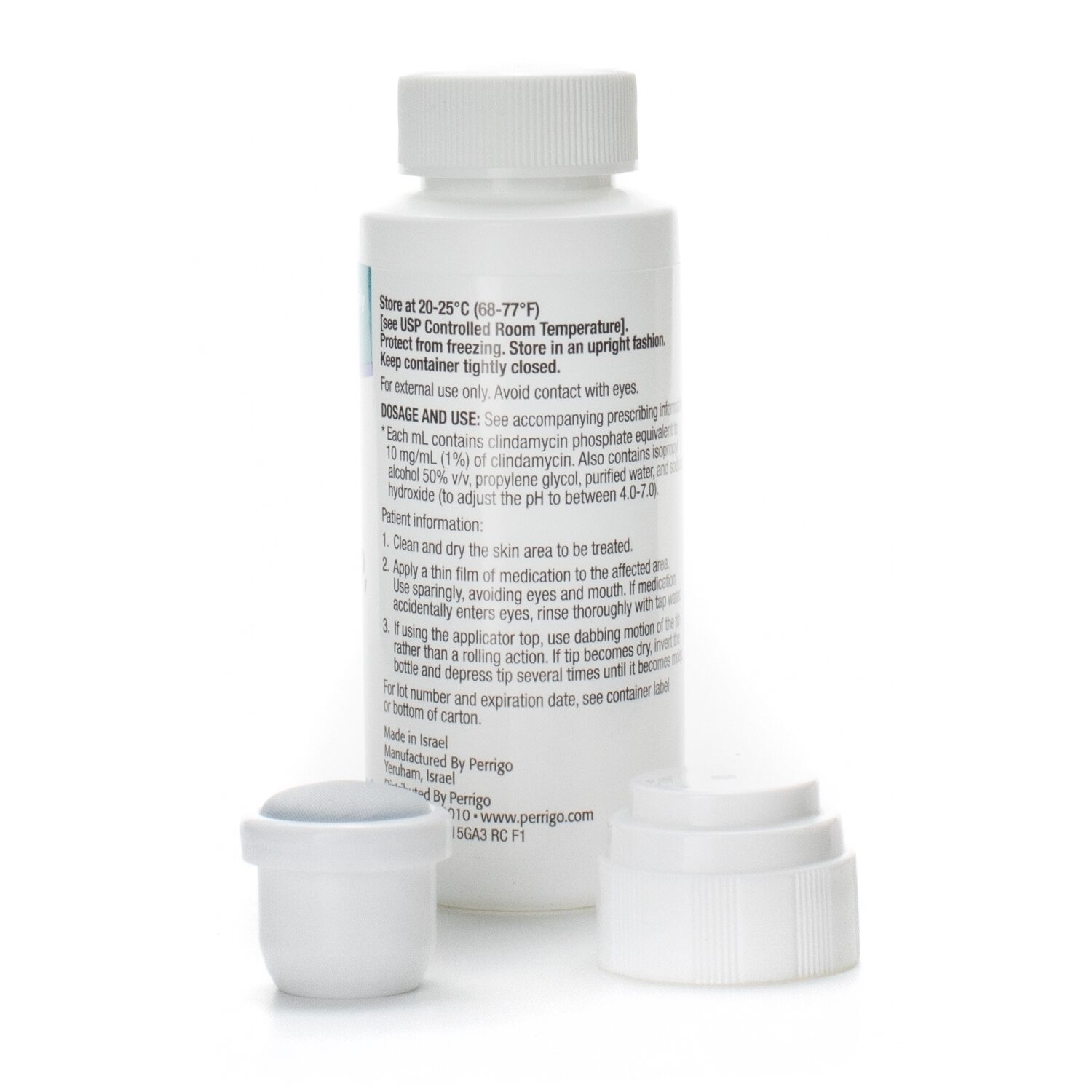 Clindamycin Phosphate 1 Topical Solution 60mL/Bottle McGuff