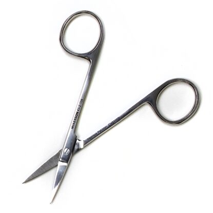 Scissors, Iris Straight 4 1/2", Stainless Steel, Each
