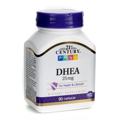 DHEA 25 mg Capsules, 90 Count