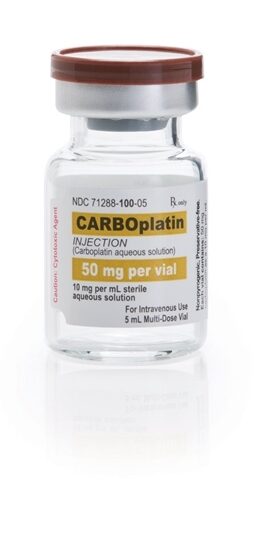 Carboplatin Solution 10mgmL 50mg MDV 5mLVial