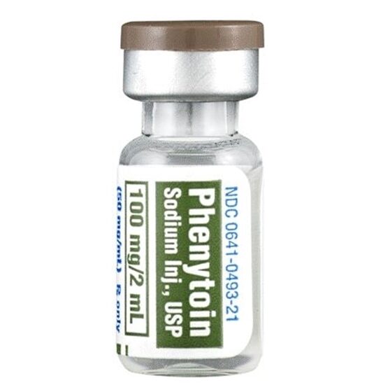 Phenytoin Sodium 50mgmL SDV 2mL 25 VialsTray