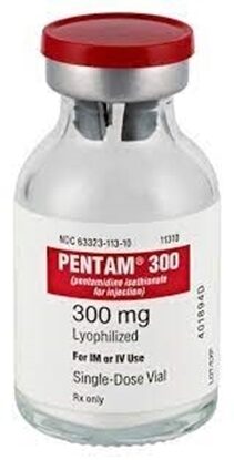Pentam® 300 (Pentamidine isethionate), Lyophilized, 300mg/Vial, SDV, 10 Vials/Tray