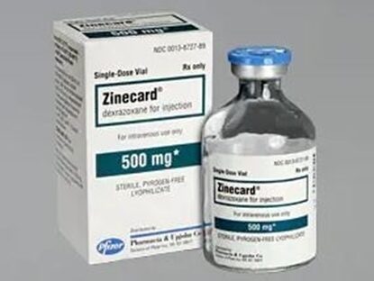 Zinecard® (Dexrazoxane for Injection), 500mg, SDV Vial