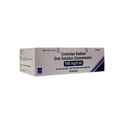 Cromolyn Sodium 100 mg/5 mL Oral Solution (Concentrate), 96/Box