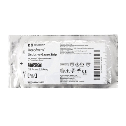 Xeroform™ Petrolatum Gauze 5" x 9", 50/Box