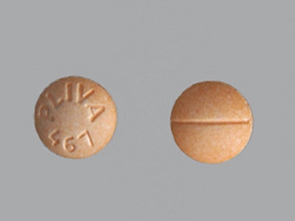 Propranolol HCl, 10mg, 100 Tablets/Bottle