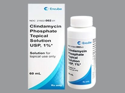 Clindamycin Phosphate 1% Topical Solution 60 mL
