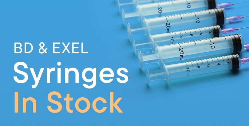 BD & EXEL Syringes in Stock at McGuff.com