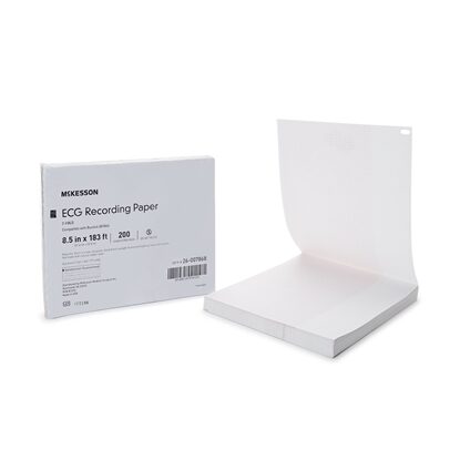 McKesson ECG Recording Paper Z-Fold 8.5" x 183 ft, 200/Package
