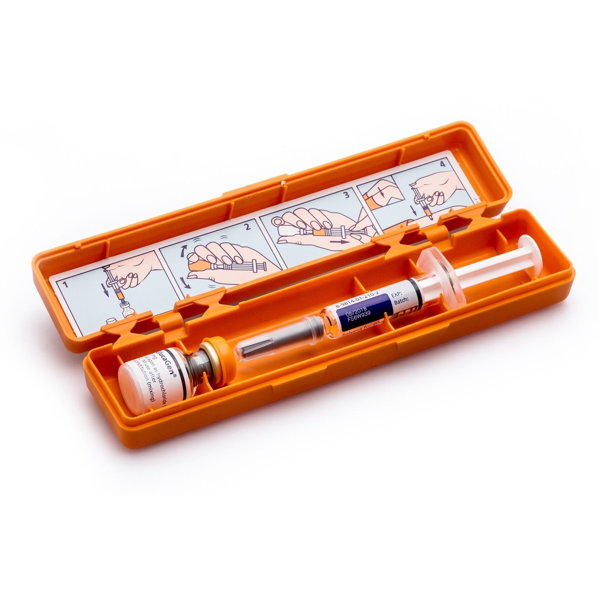 Glucagen Glucagon HypoKit Injection 1 Mg Vial Single Dose Vial 1 ML 