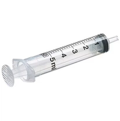 BD® Syringe with Luer Slip Tip 5 cc, 125/Box