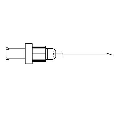 B.Braun Backcheck Valve with Needles 17G x 1", 100/Case