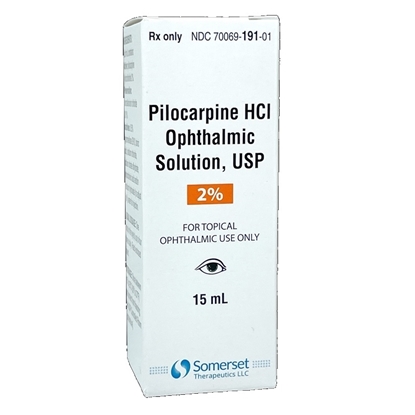 Pilocarpine HCl 2% Ophthalmic Solution 15 mL