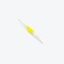 Jelco Peripheral IV Catheter 24 G x 34 Yellow Straight Hub 50Box