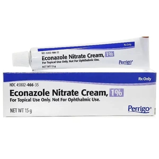Econazole Nitrate 1 Cream 15gm Tube
