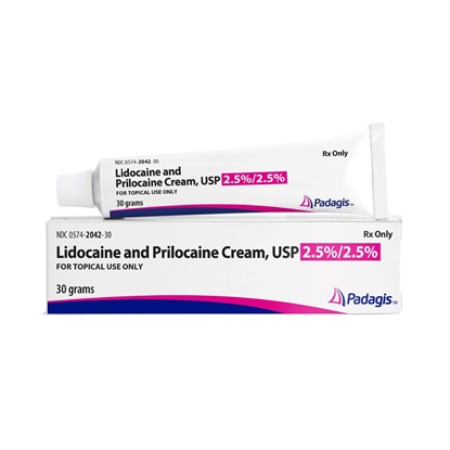 Lidocaine and Prilocaine 2.5% Cream 30 g