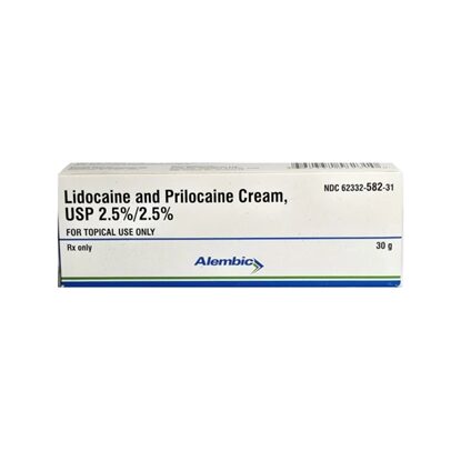 Lidocaine and Prilocaine 2.5% Cream 30 g