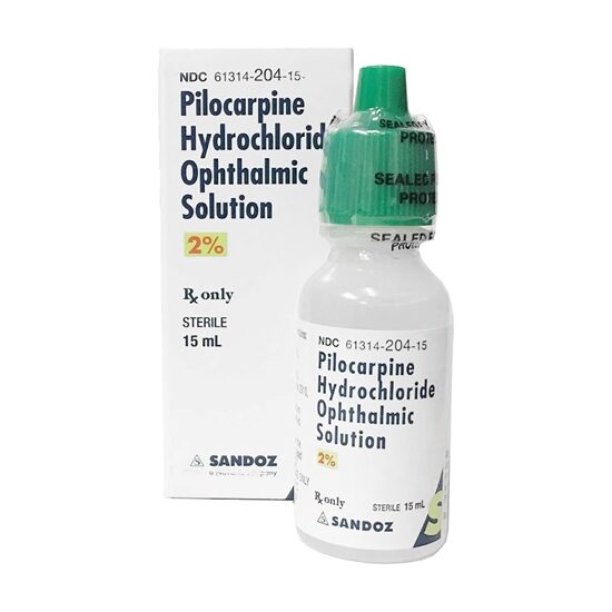 Pilocarpine Hydrochloride Ophthalmic Solution 2 15 mL Each