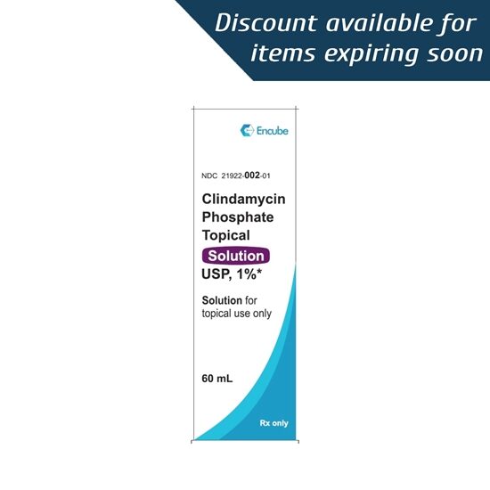 Clindamycin Phosphate 1 Topical Solution 60mLBottle
