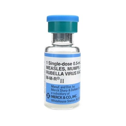 MMR Vaccine (1 vial MMR powder, 1 vial Diluent), Single Dose Vial 0.5 mL