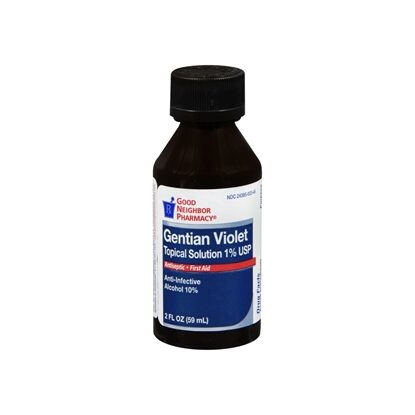 Gentian Violet 1% Topical Solution 2 oz