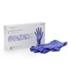 Exam Glove McKesson Confiderm 30 Medium NonSterile Nitrile Standard Cuff Length Textured Fingertips Blue 100 box