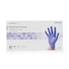Exam Glove McKesson Confiderm 30 Medium NonSterile Nitrile Standard Cuff Length Textured Fingertips Blue 100 box