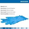 45C Medium NonSterile Nitrile Standard Cuff Length Textured Fingertips Blue Chemo Tested 100 box
