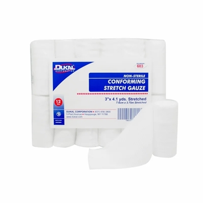 Bandage, Conform™ Stretch 4" x 4.1 yards, Non-Sterile, White, 12/Bag