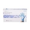 Exam Glove McKesson Confiderm 38 Large NonSterile Nitrile Standard Cuff Length Textured Fingertips Blue Not Rated
