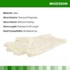 Exam Glove McKesson Confiderm Medium NonSterile Latex Standard Cuff Length Textured Fingertips Ivory Not Rated