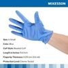 Exam Glove McKesson Confiderm 35C XSmall NonSterile Nitrile Standard Cuff Length Textured Fingertips Blue Chemo Tested