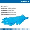 Exam Glove McKesson Confiderm 38 Small NonSterile Nitrile Standard Cuff Length Textured Fingertips Blue Not Rated