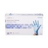 Exam Glove McKesson Confiderm 38 XLarge NonSterile Nitrile Standard Cuff Length Textured Fingertips Blue Not Rated