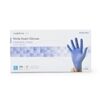 Exam Glove McKesson Confiderm 30 Large NonSterile Nitrile Standard Cuff Length Textured Fingertips Blue Not Rated