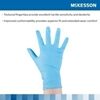 Exam Glove McKesson Confiderm 38 Small NonSterile Nitrile Standard Cuff Length Textured Fingertips Blue Not Rated